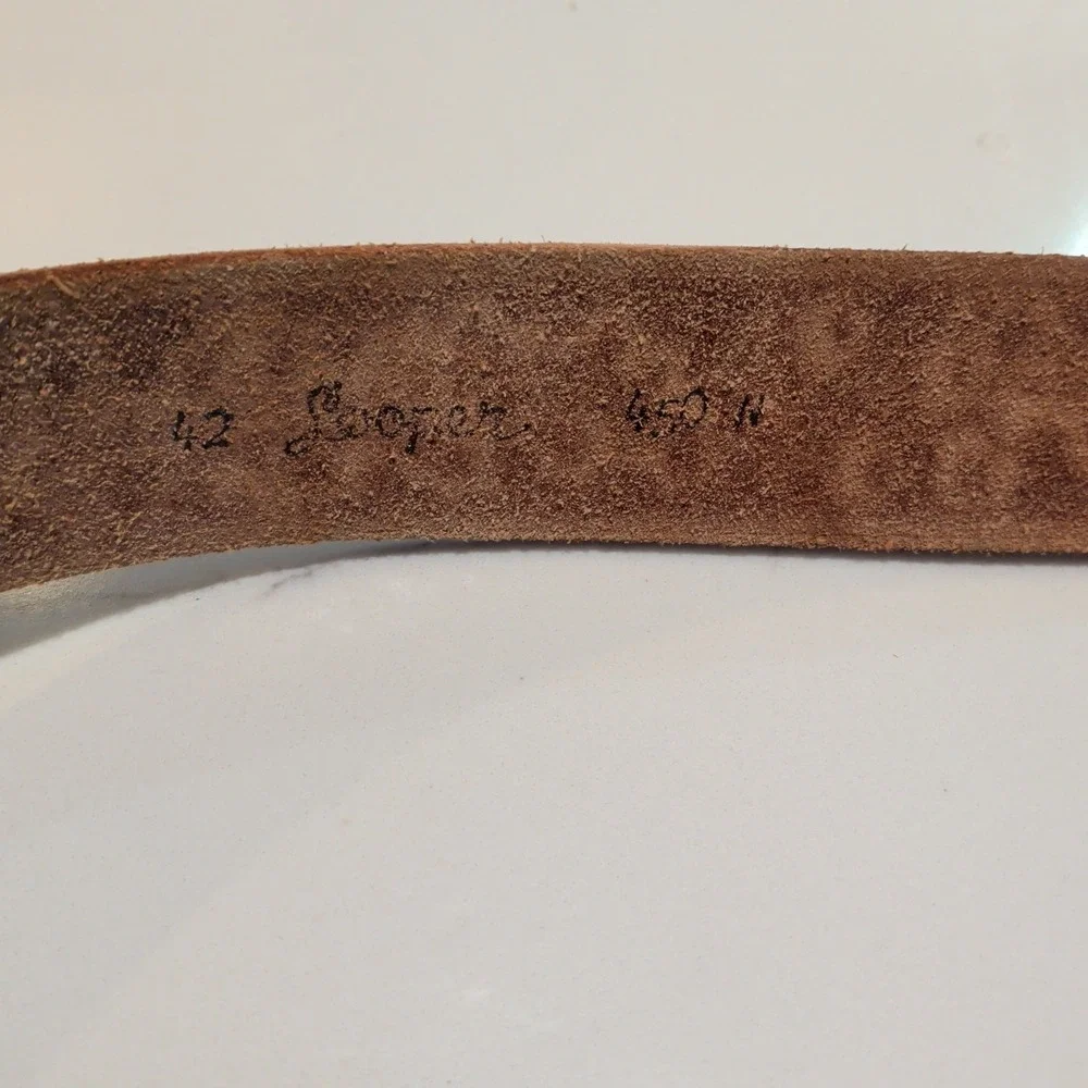 45 Inch Looper Leather Belt - Picture 4 of 4